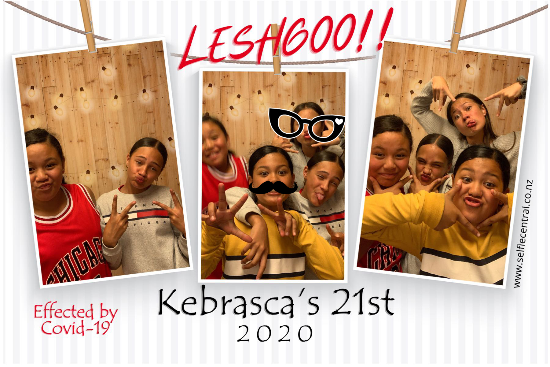 Kebrasca's 21st | View more photos from the event at gallery.photobooth.co.nz/u/SelfieCentral/Kebrascas-21st